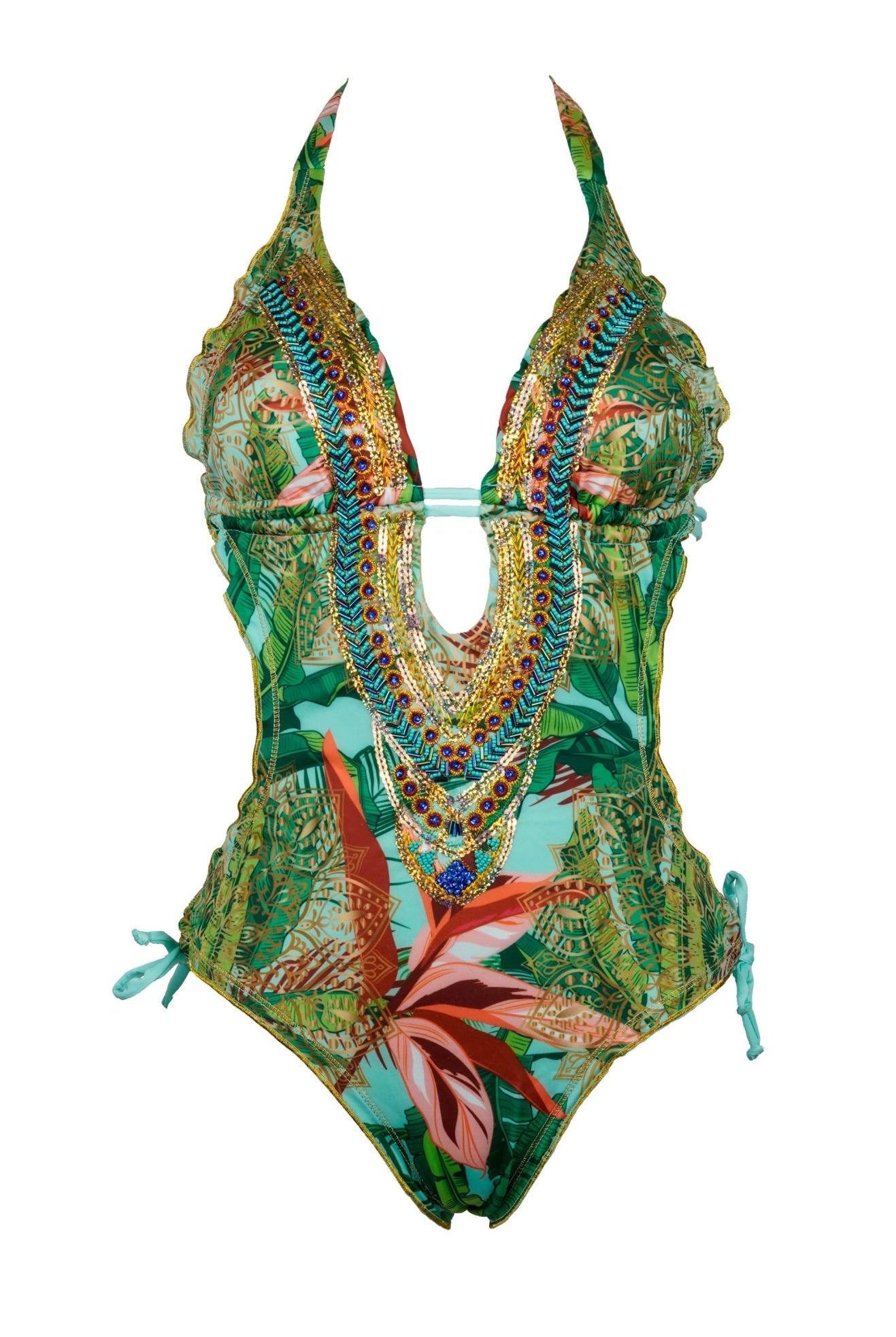 Boadella - Floral Printed Monokini - Calaswim - Calaswim