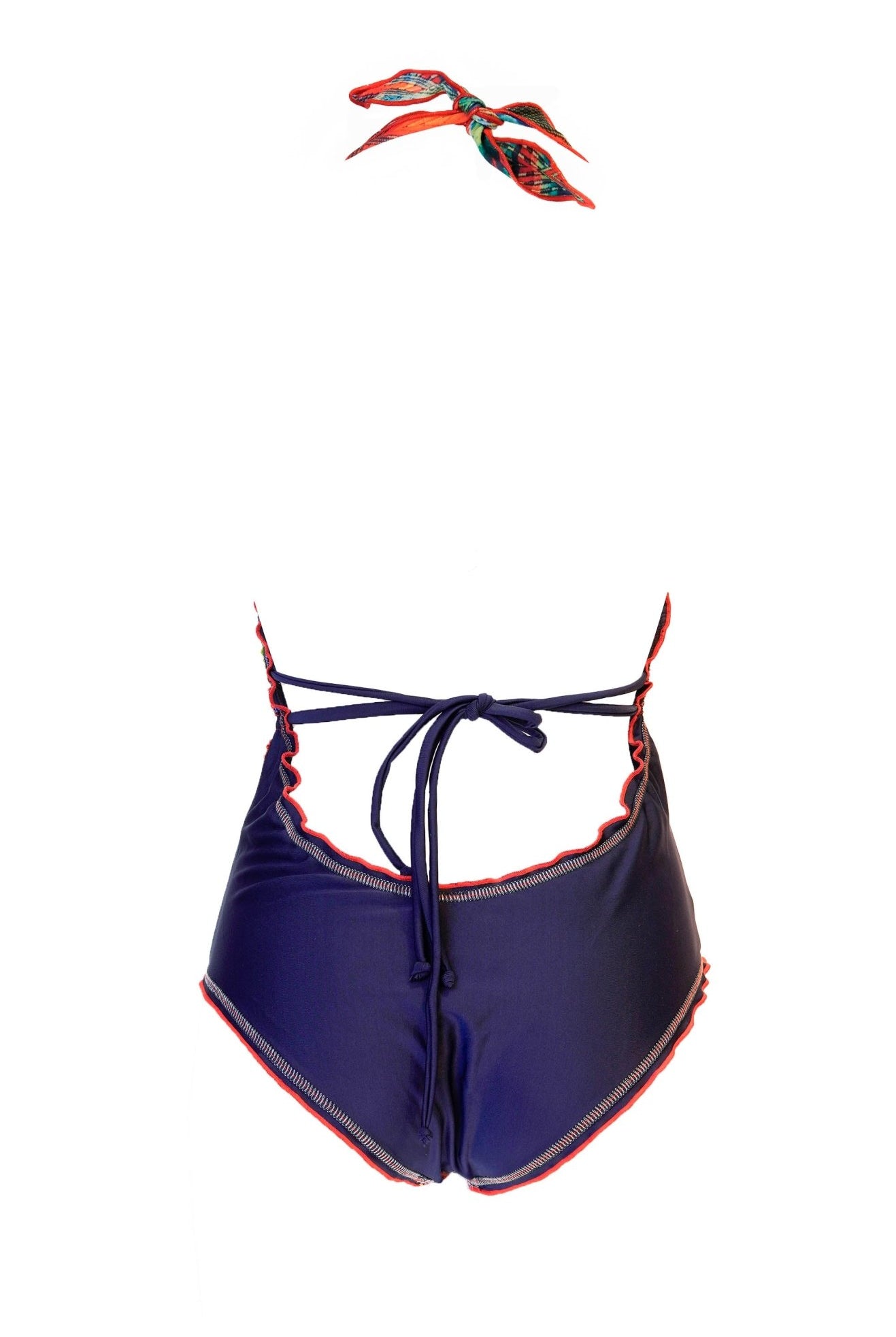 Cabrera - Multi - Color Printed with Beads - One Piece Swimsuit - Calaswim - Calaswim