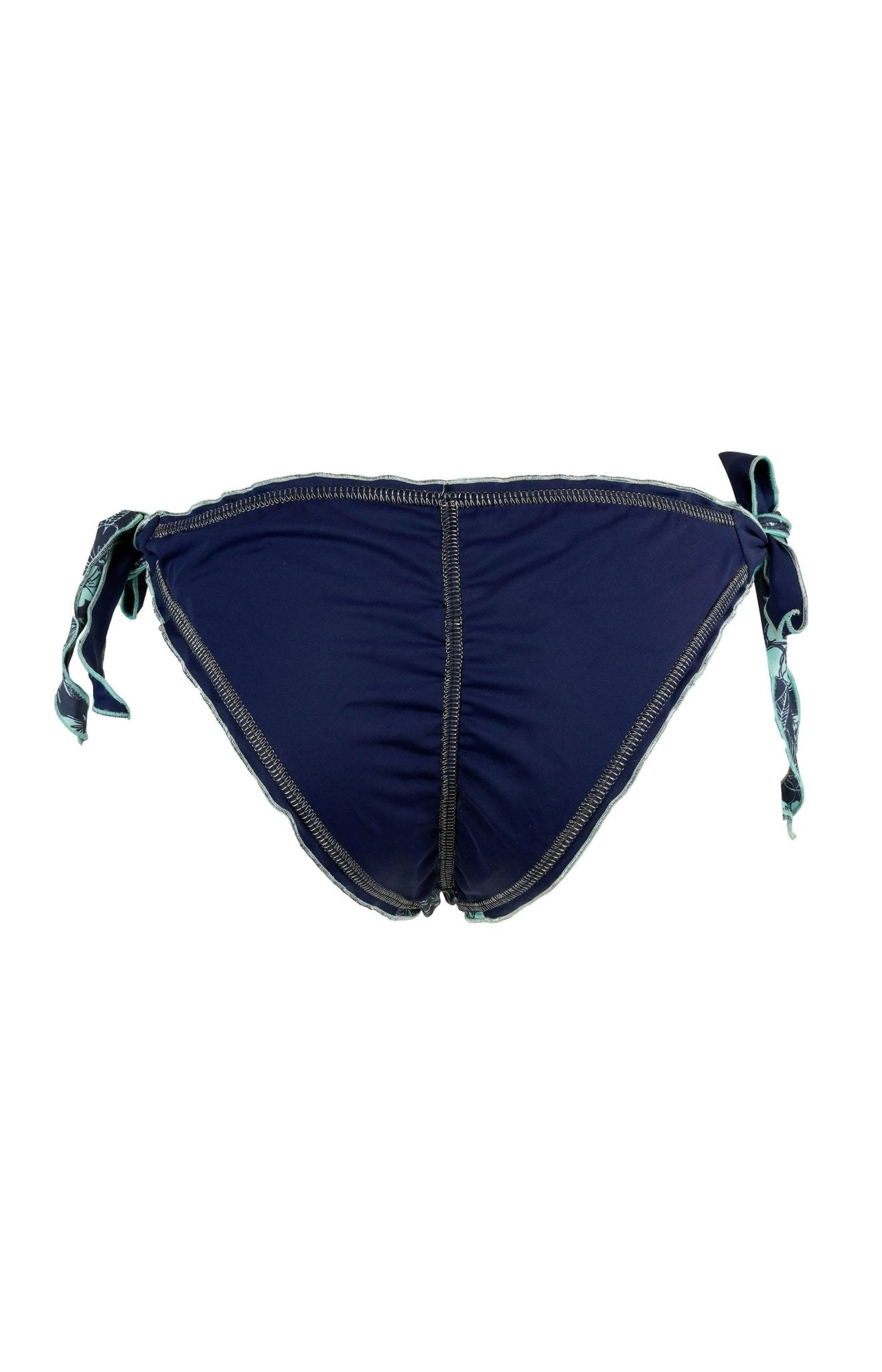 Deia - Floral Pattern Beaded Bikini Bottom - Calaswim - Calaswim