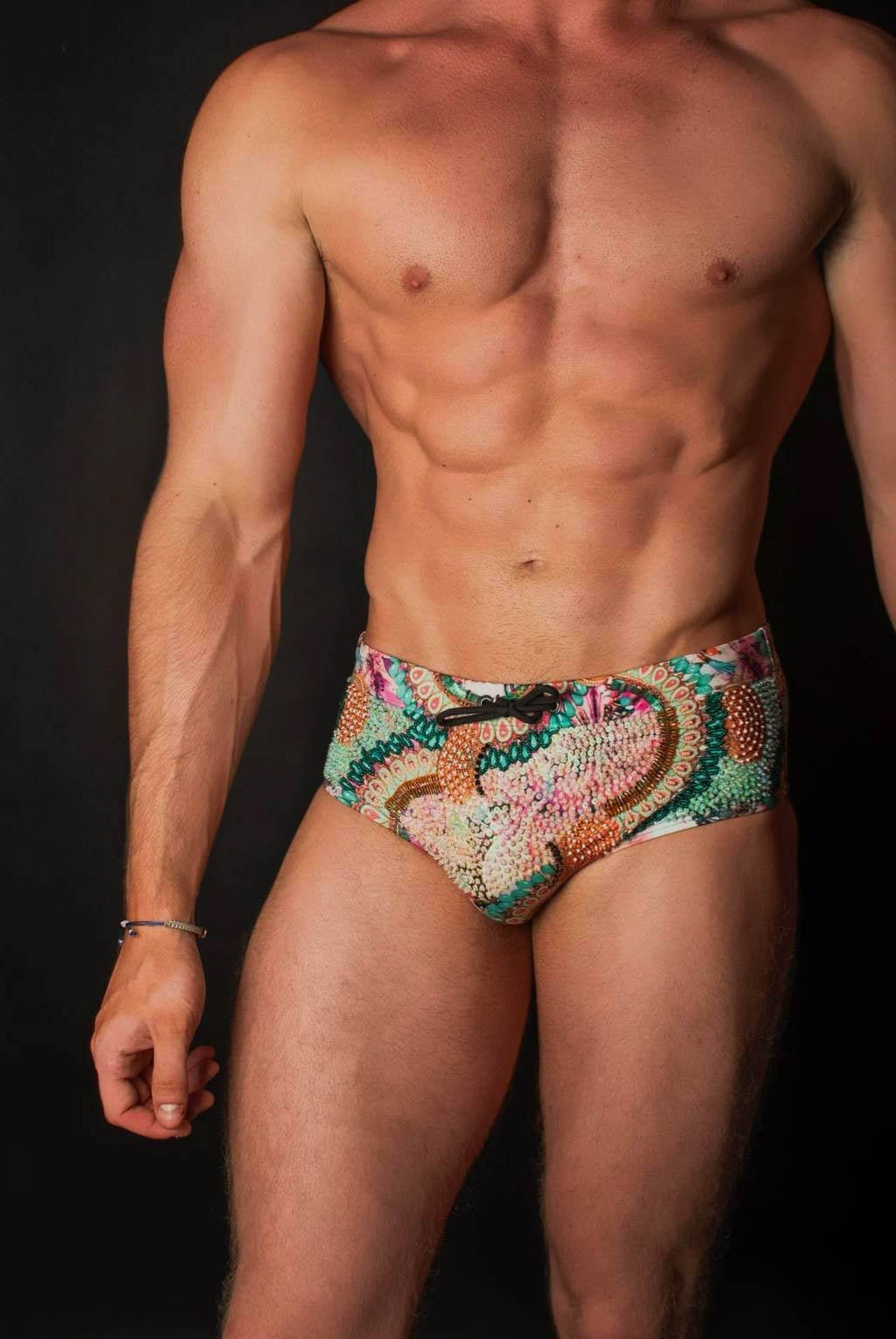 Formentor - Beaded Paisley - Printed Briefs - Calaswim - Calaswim