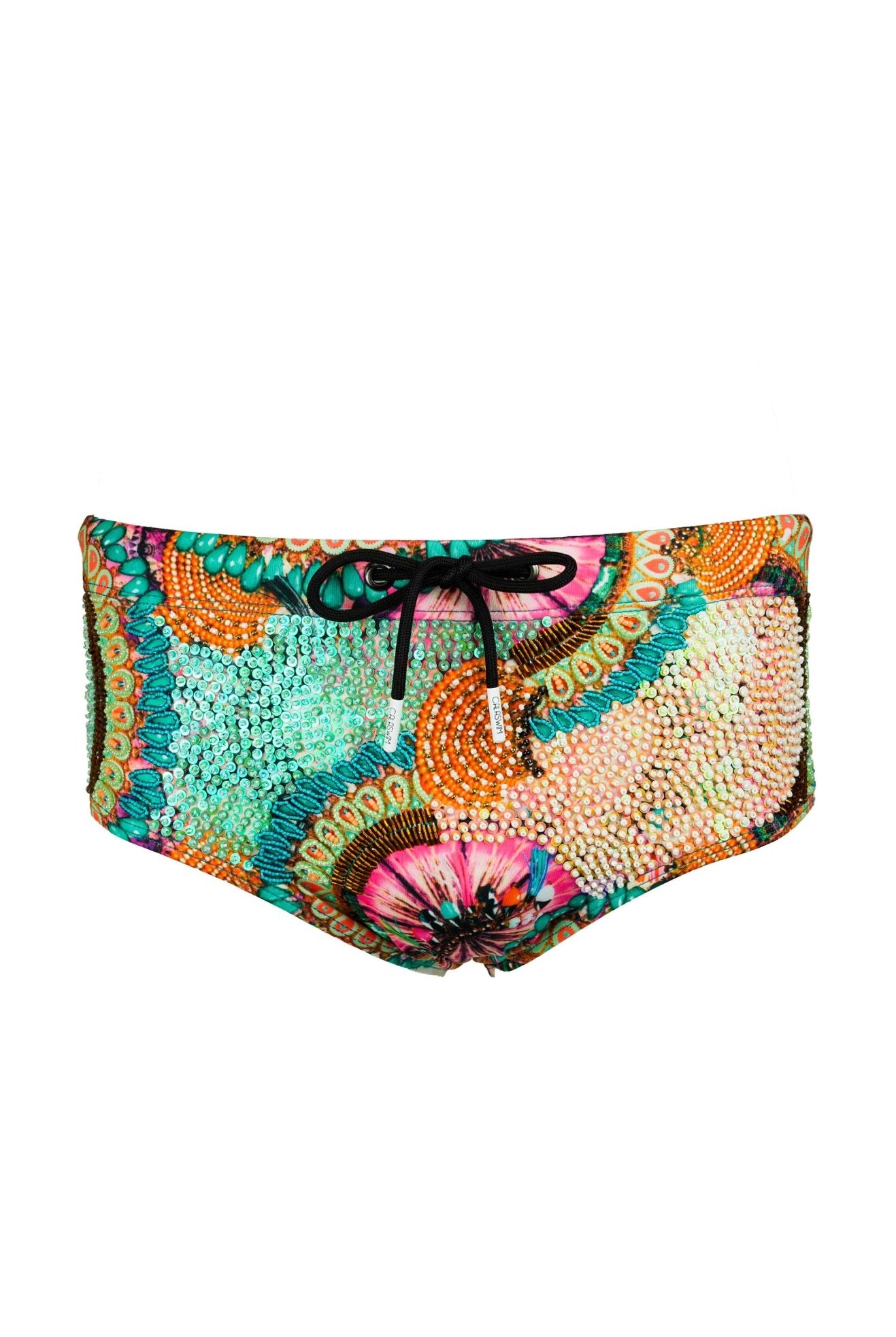Formentor - Beaded Paisley - Printed Briefs - Calaswim - Calaswim