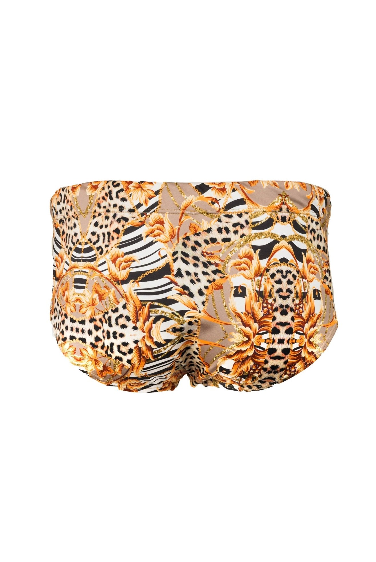 Nakupenda - Beaded Animals Print Swim Briefs - Calaswim - Calaswim