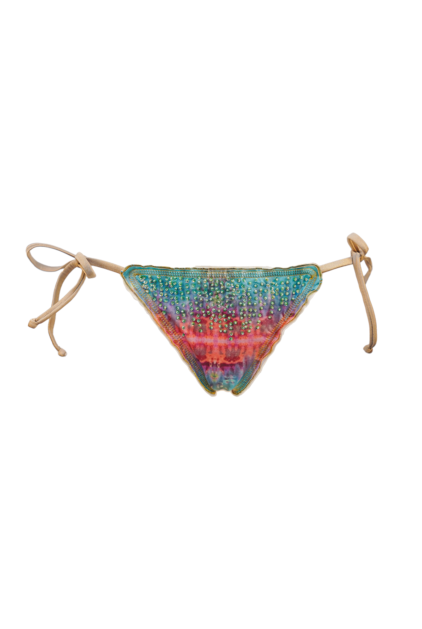 Bikini Pink Sequined Bikini Bottom Sparkle