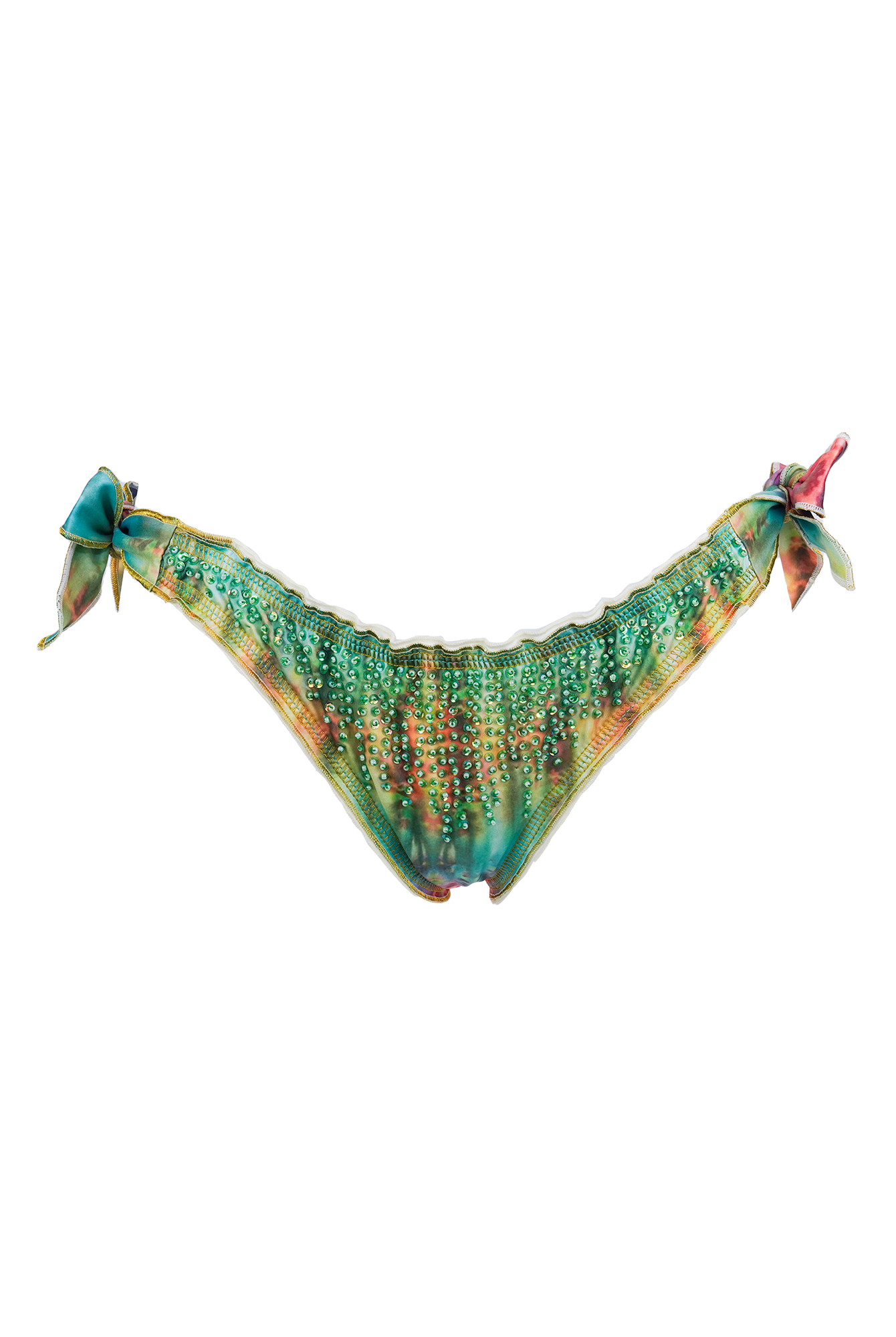 Thong Sparkle Bottom Embroidered