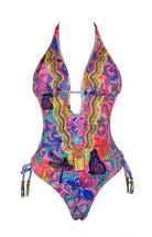 Amorosa - Hand-Beaded Pink Fantasy Monokini - CALASWIM - Calaswim