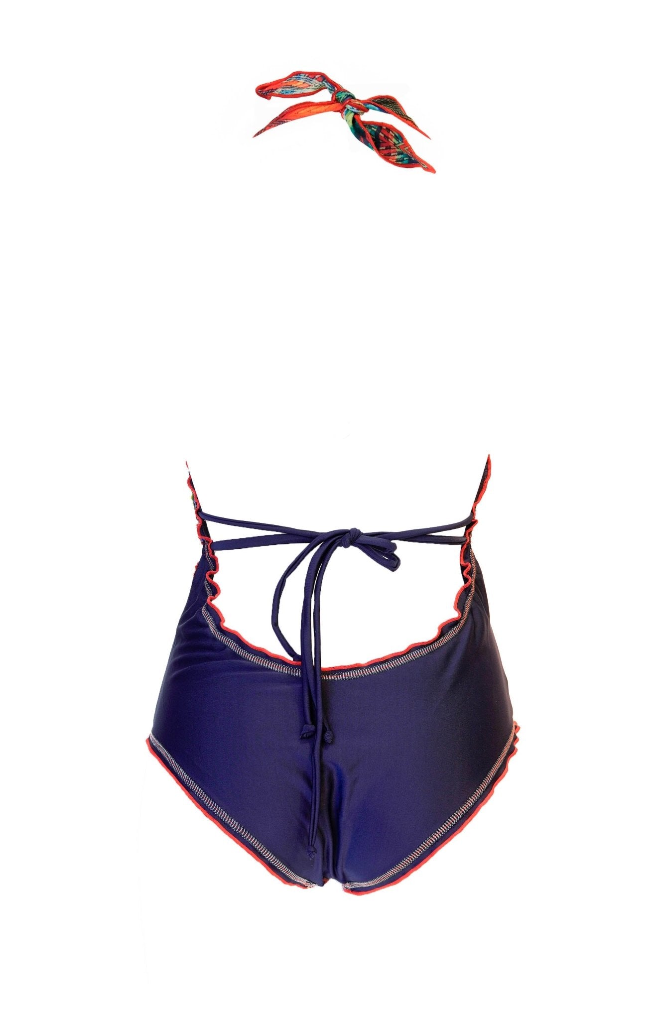 Cabrera - Multi - Color Printed with Beads - One Piece Swimsuit - Calaswim - Calaswim