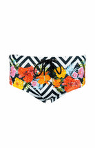 Caldera - Floral Sequin Swim Briefs - Calaswim - Calaswim