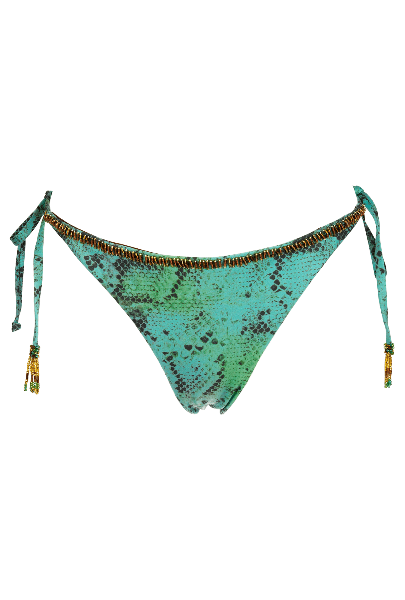 Chia - Rich Green Ombre Bikini Bottom - Calaswim - Calaswim