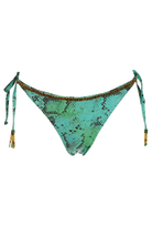 Chia - Rich Green Ombre Bikini Bottom - Calaswim - Calaswim