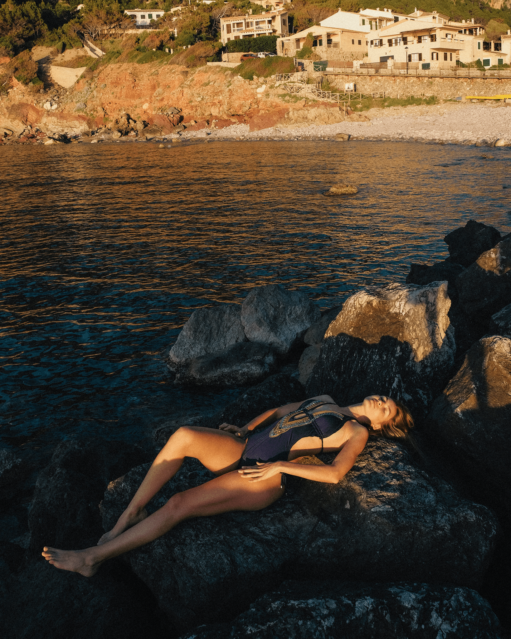 Lota - Midnight Blue Monokini - CALASWIM - Calaswim