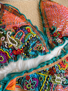 Marbres - Tropical Paisley Bikini Top - Calaswim - Calaswim