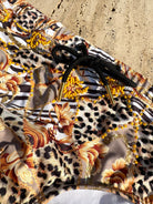 Nakupenda - Beaded Animals Print Swim Briefs - Calaswim - Calaswim