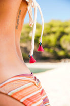 Rodella - Bohemian Pom Pom Bikini Top - Calaswim - Calaswim