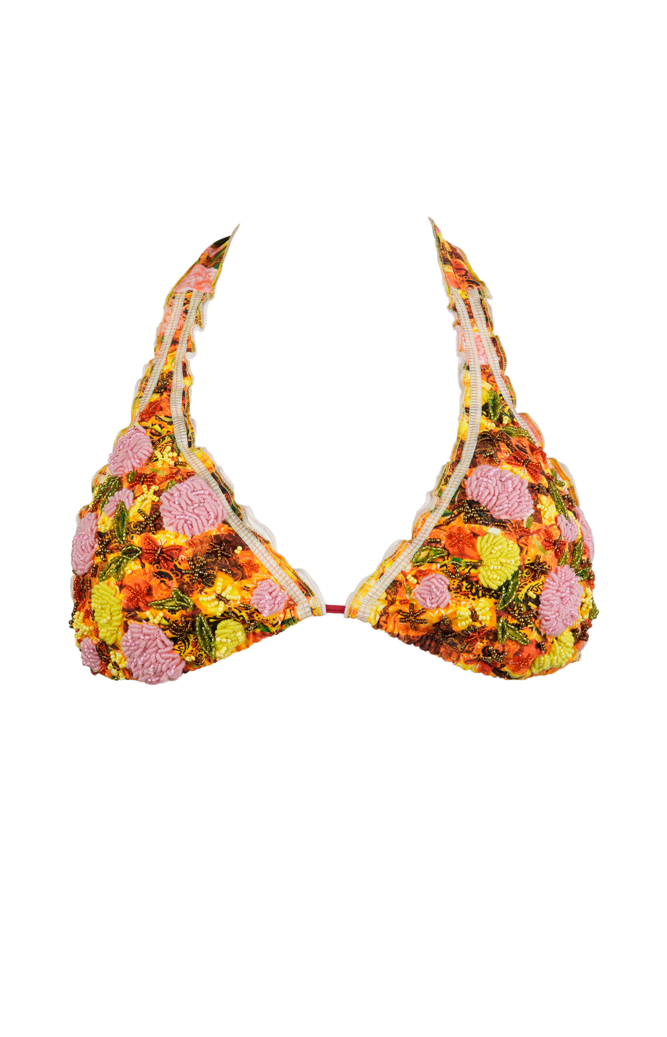 Rossa Halter Top - Floral Bikini - Calaswim - Calaswim