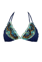 Torrent - Midnight Blue Bikini Top - Calaswim - Calaswim