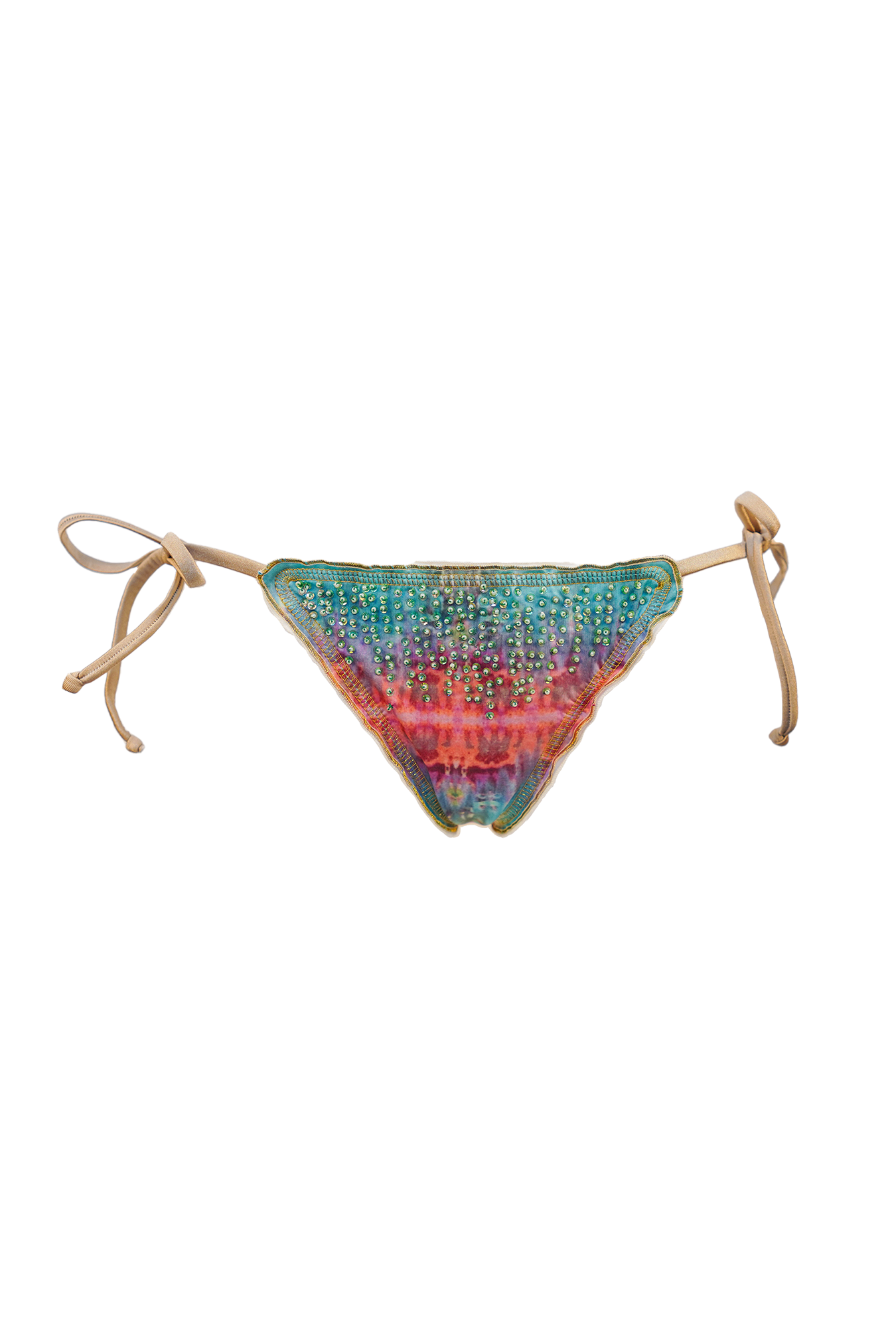 Bikini Pink Sequined Bikini Bottom Sparkle