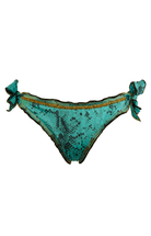 Chia - Rich Green Ombre Bikini Bottom - Calaswim - Calaswim